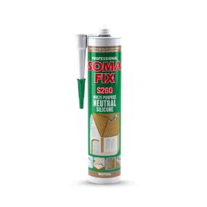 SomaFix Professional neutrális szilikon (fehér) – 280 ml